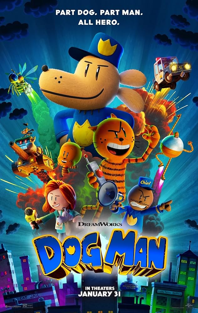 دانلود انیمیشن Dog Man 2025 داگ من سگ من